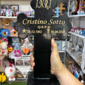 Cruz de Mármol para Cementerio 33 cm